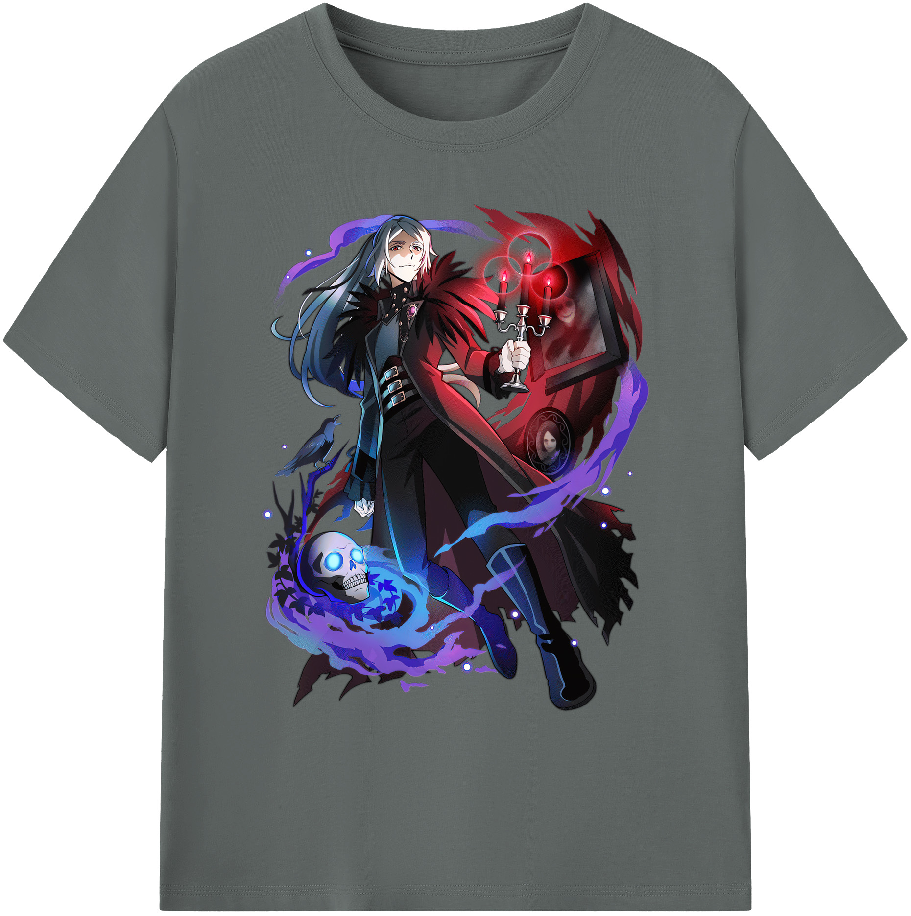 （画像用） 文豪ストレイドッグス Bungo Stray Dogs 綿100％ メンズ半袖Tシャツ｜肌触りやわらか＆通気性